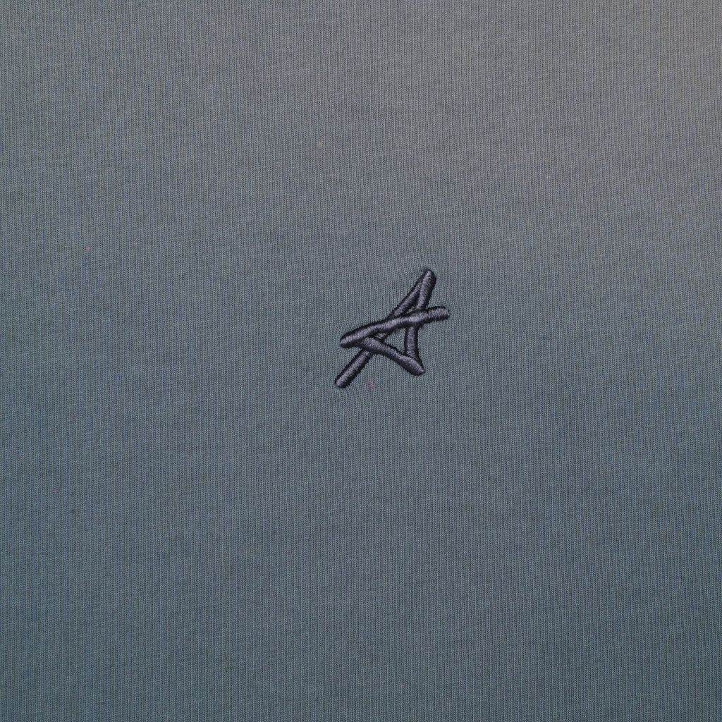 Levanto Gewassen T-shirt Blauw