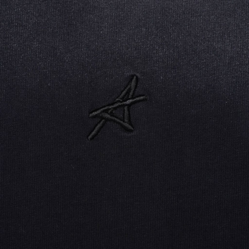 Levanto Gewaschenes Schwarzes T-Shirt