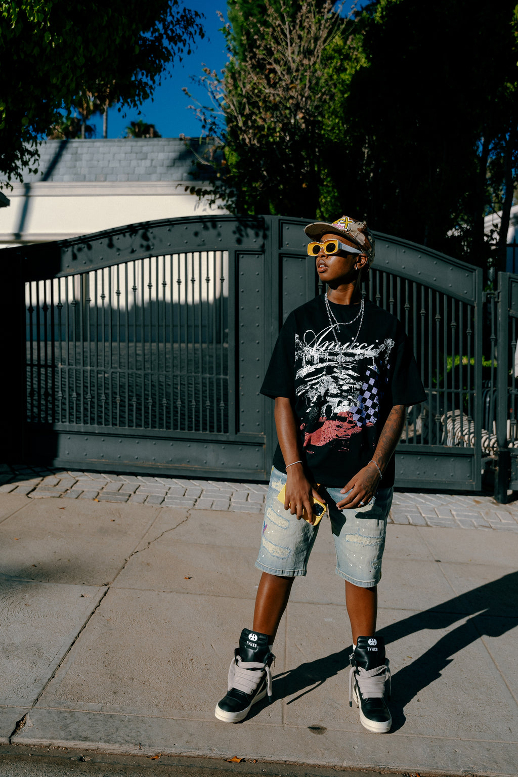 Pantalón Corto de Denim Vassari