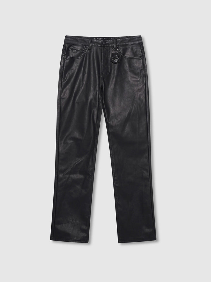 Dario Schwarze Lederhose