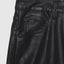 Dario Black Leather Pant