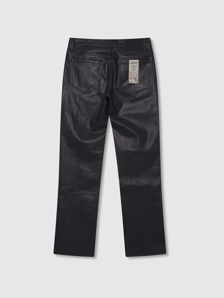 Dario Schwarze Lederhose