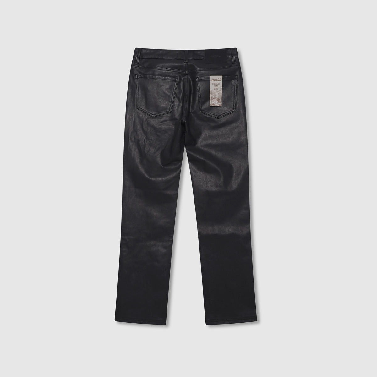 Dario Schwarze Lederhose