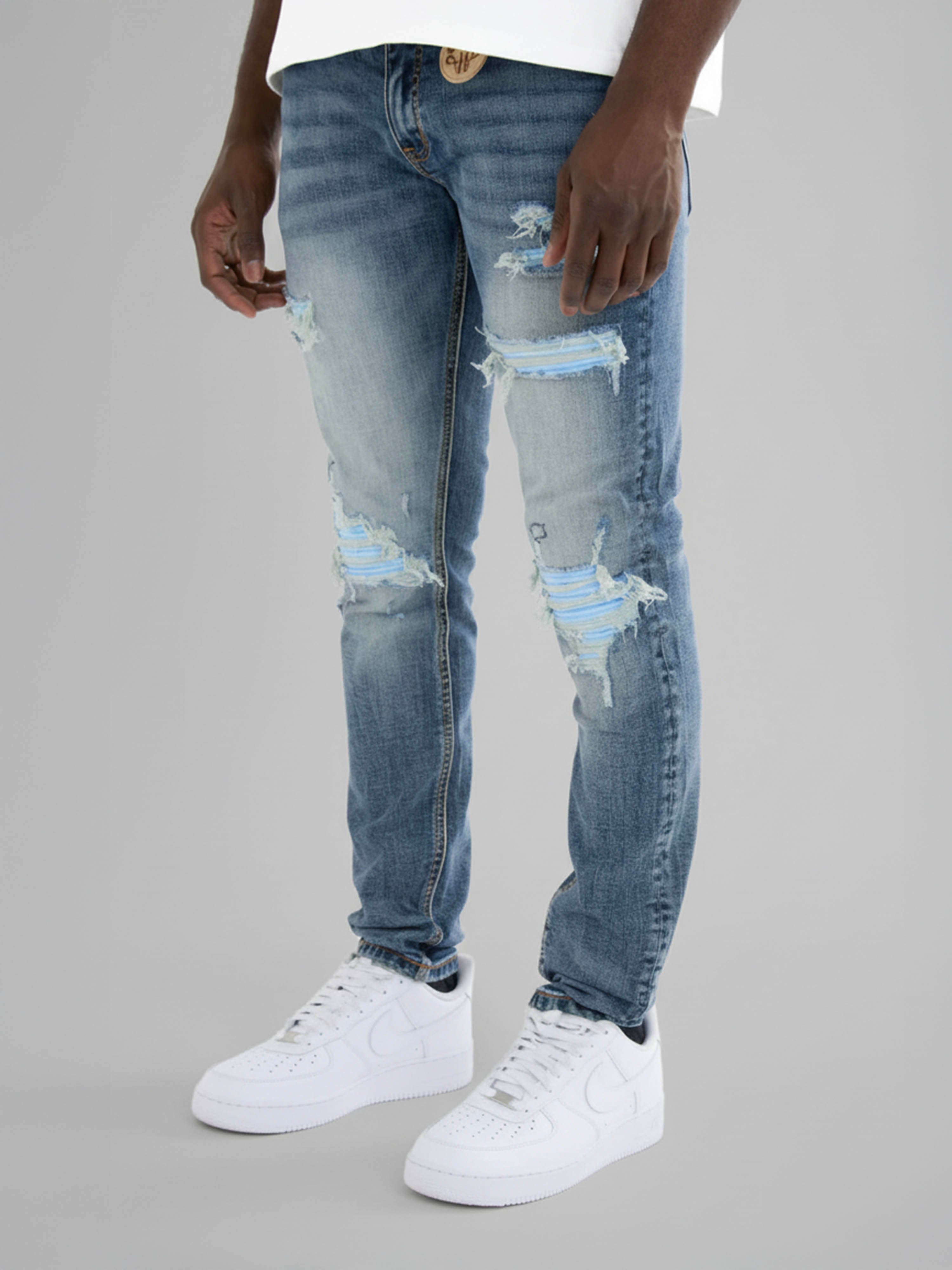Jeans Skinny Arlow Azul Bandana