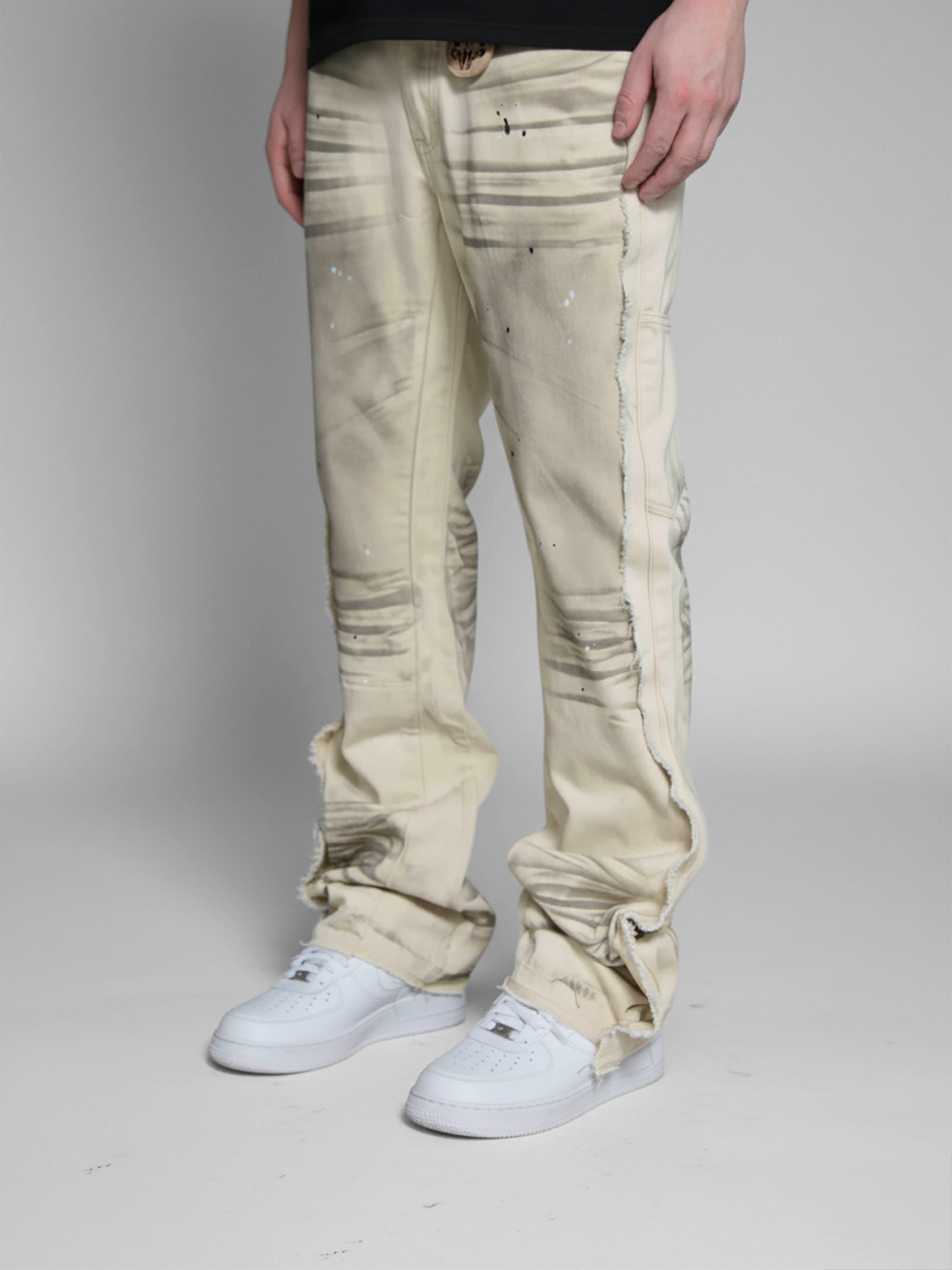 Lencho Stone Flare Jeans