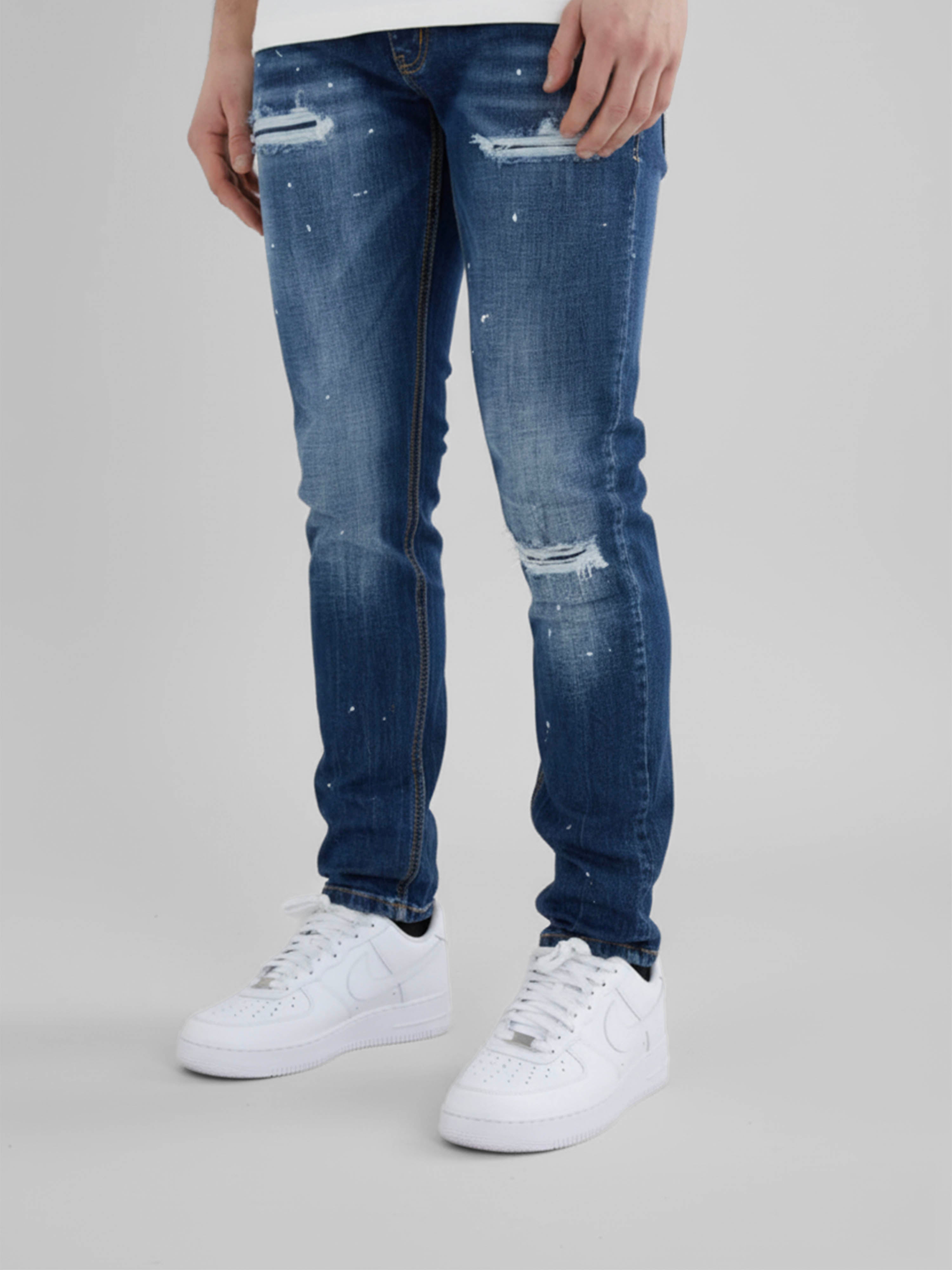 Amicci - Premium Ripped Jeans - Italiaanse styling - Bespoke Craftmans
