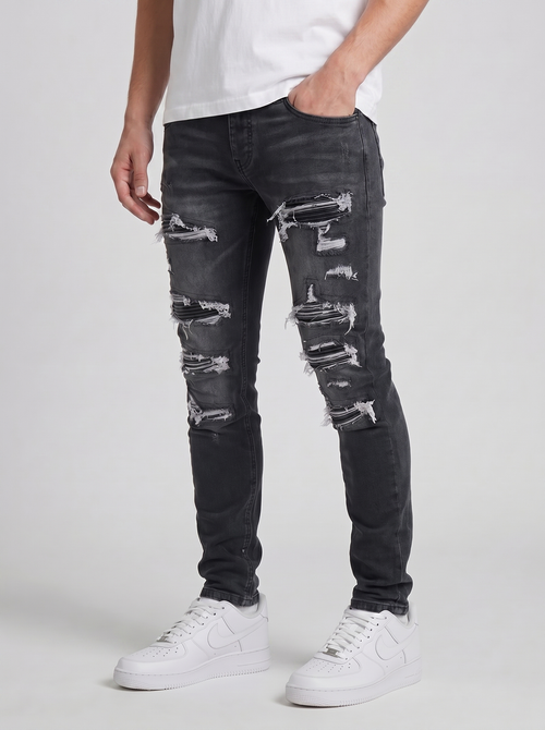 Jeans Skinny Negros Diego