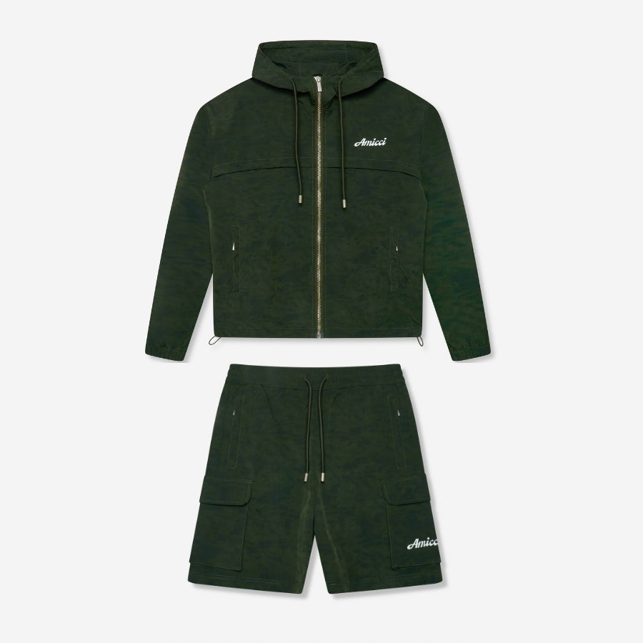 Almeria Windbreaker Set Green