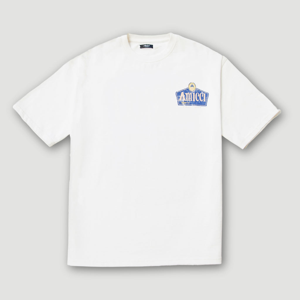 Bulnes Graphic Oversized T-Shirt Wit