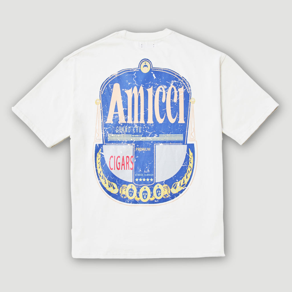 Bulnes Graphic Oversized T-Shirt Wit