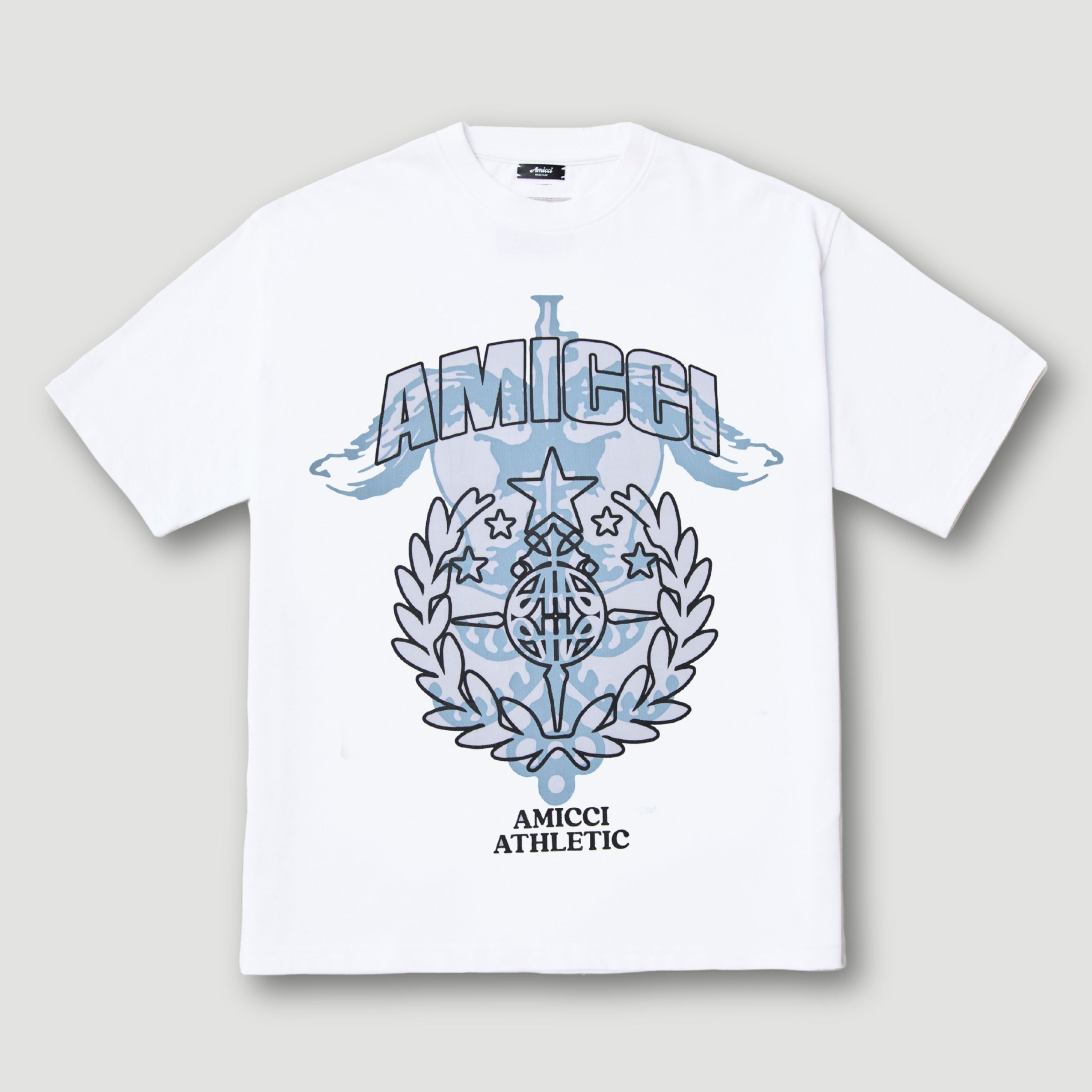 Camiseta Parade Azul con Gráfico