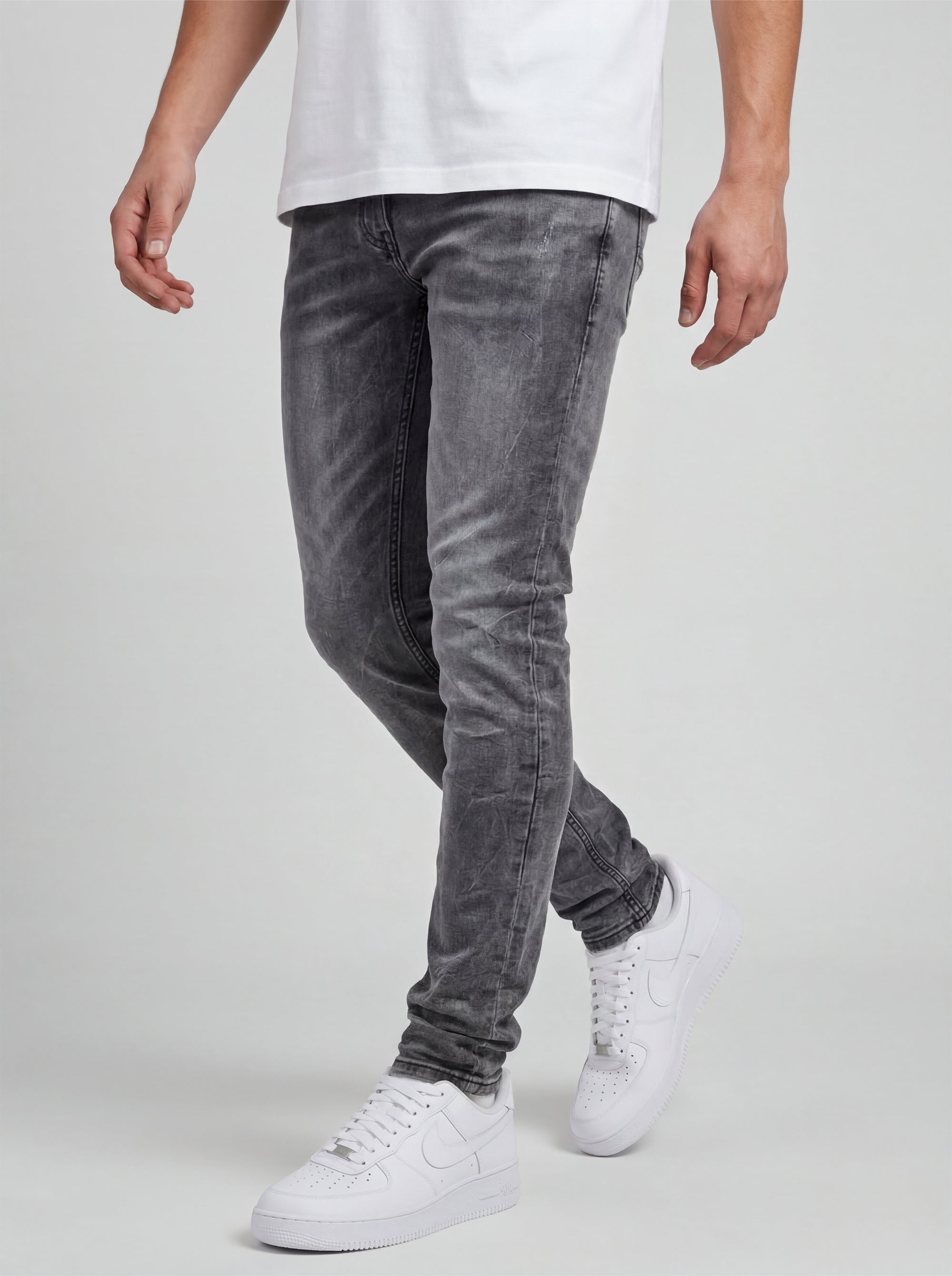 Roma Grey Slim Jean