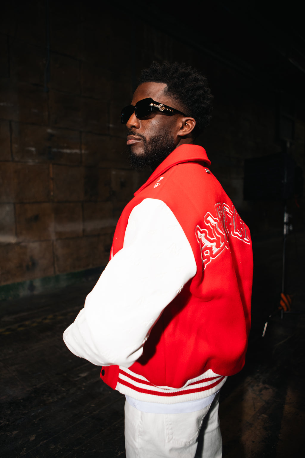 Chaqueta Varsity Roja