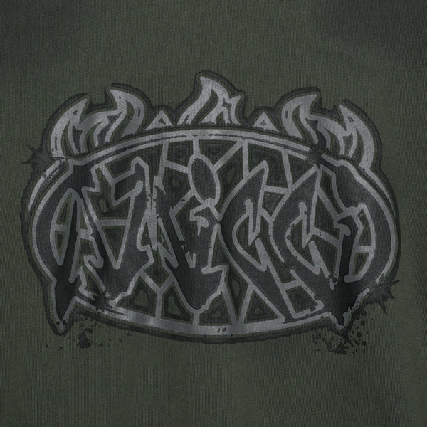 Honova Graphic Crewneck Groen