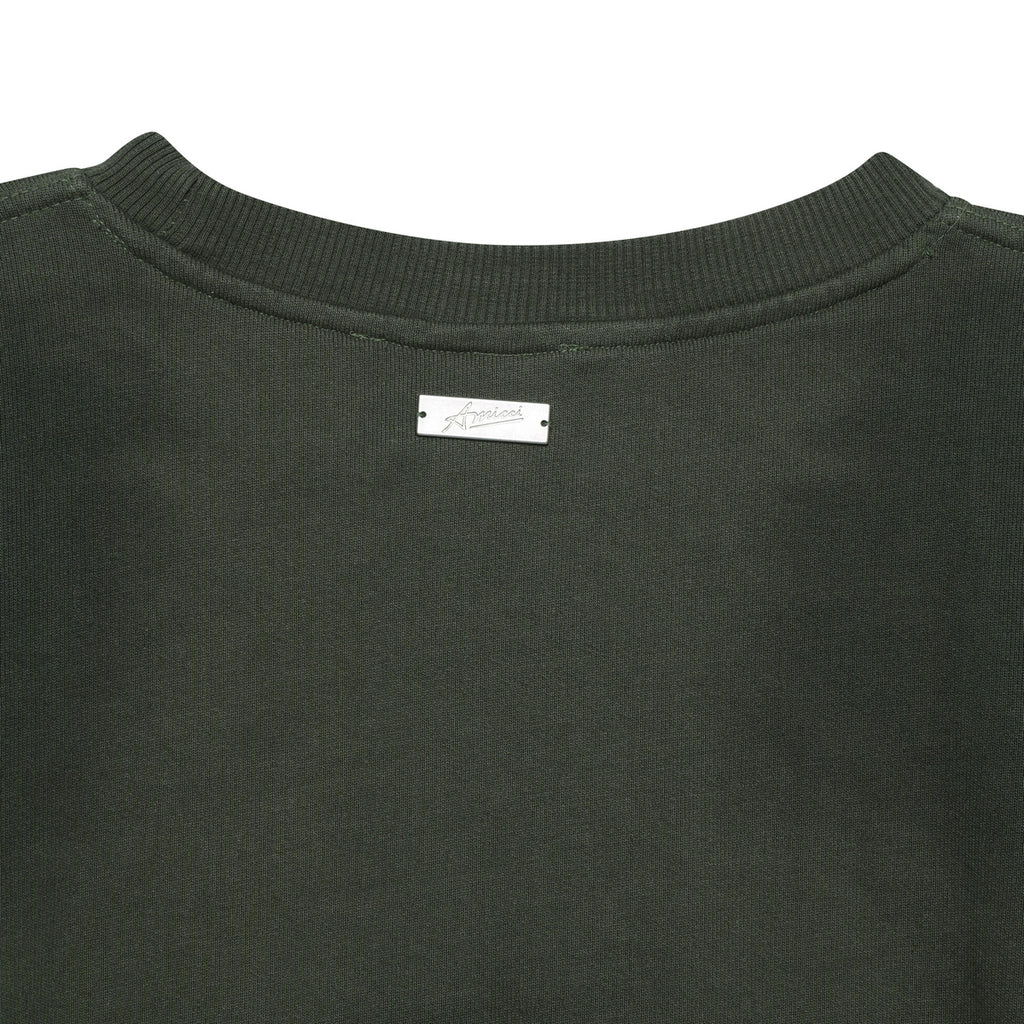 Honova Gráfico Crewneck Verde