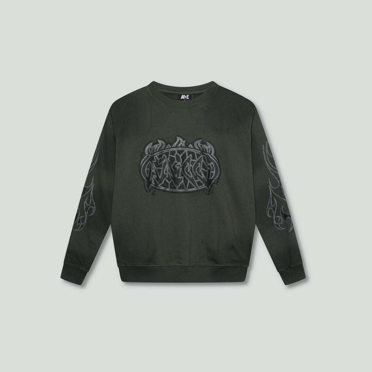 Honova Gráfico Crewneck Verde
