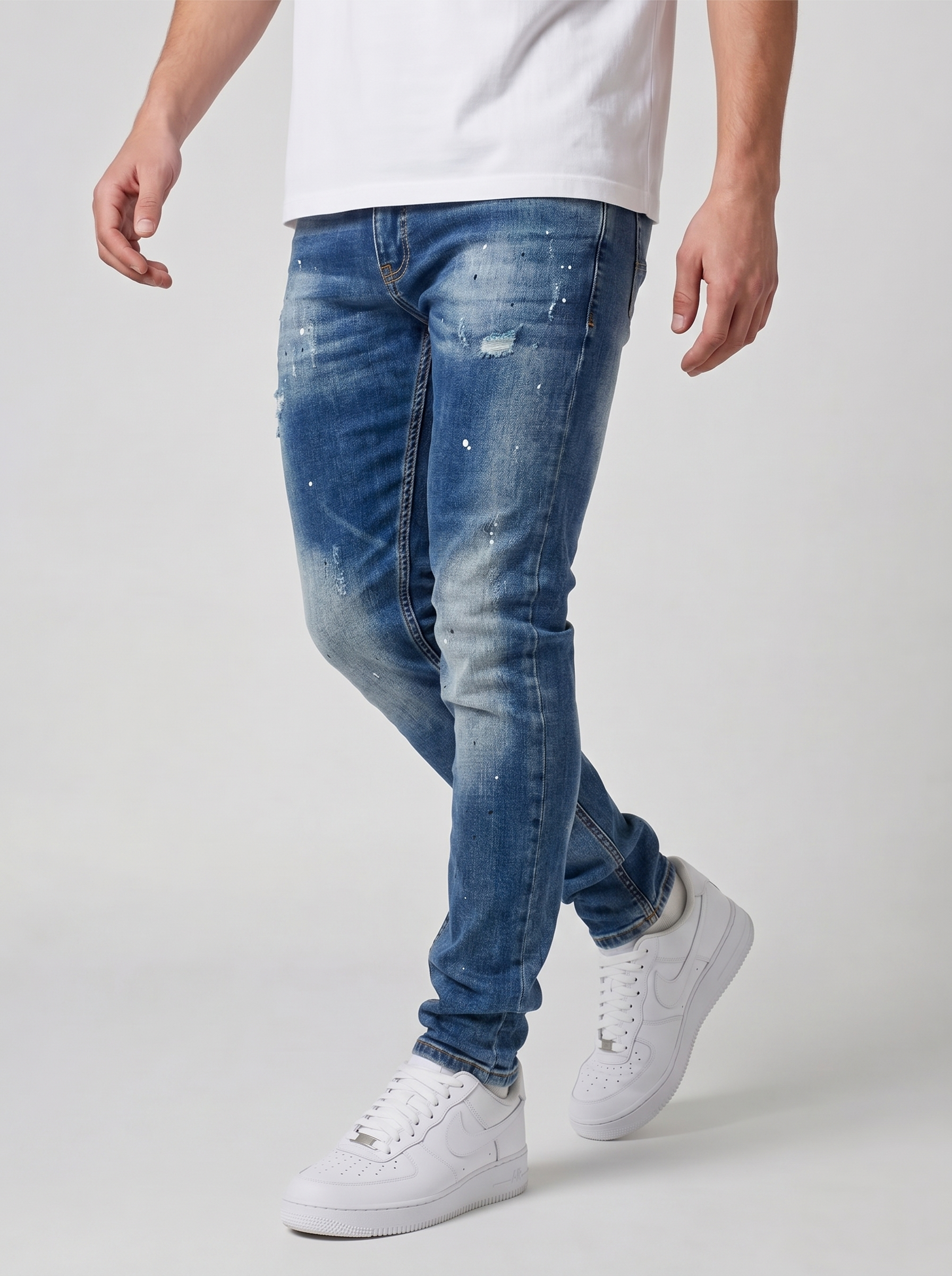Harlan Blue Skinny Jean