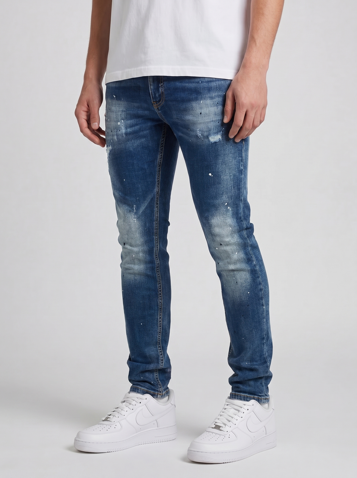 Harlan Blauwe Slimfit Jeans