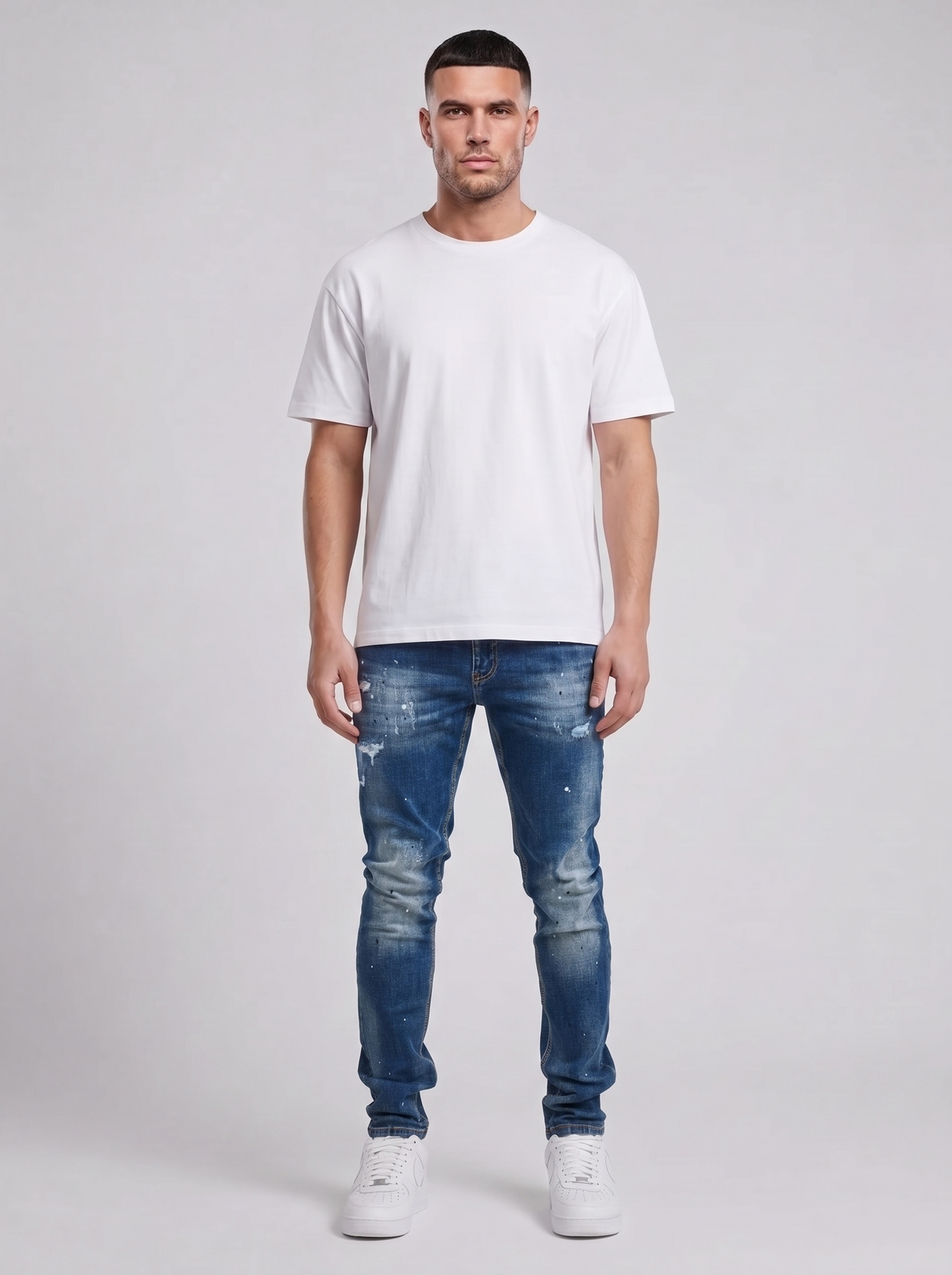 Harlan Blauwe Slimfit Jeans