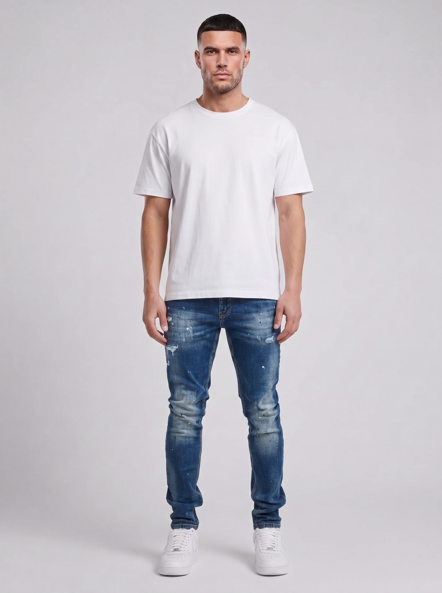 Harlan Blue Skinny Jean