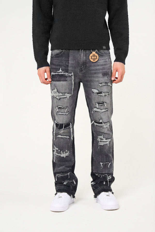 Imola Midden Grijs Denim