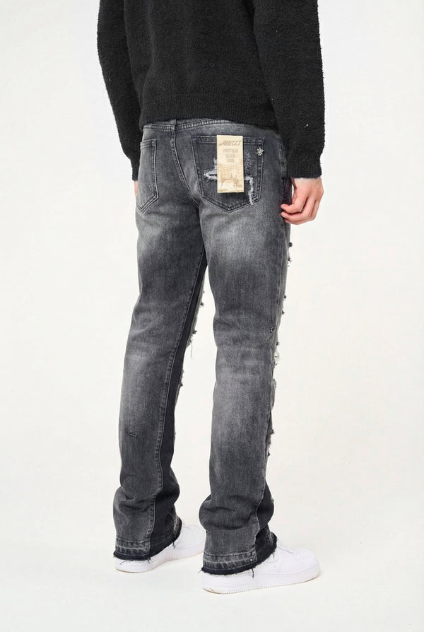 Imola Midden Grijs Denim