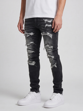 Jacopo Jet Black Jean