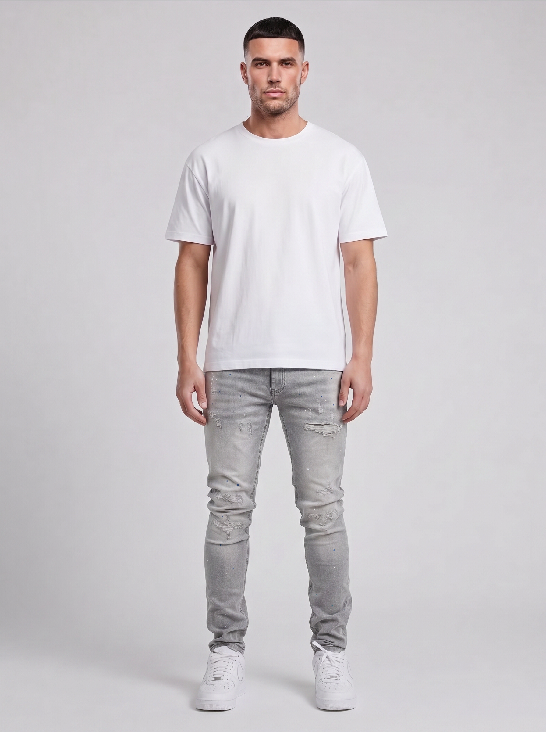 Lumber Grey Skinny Jean