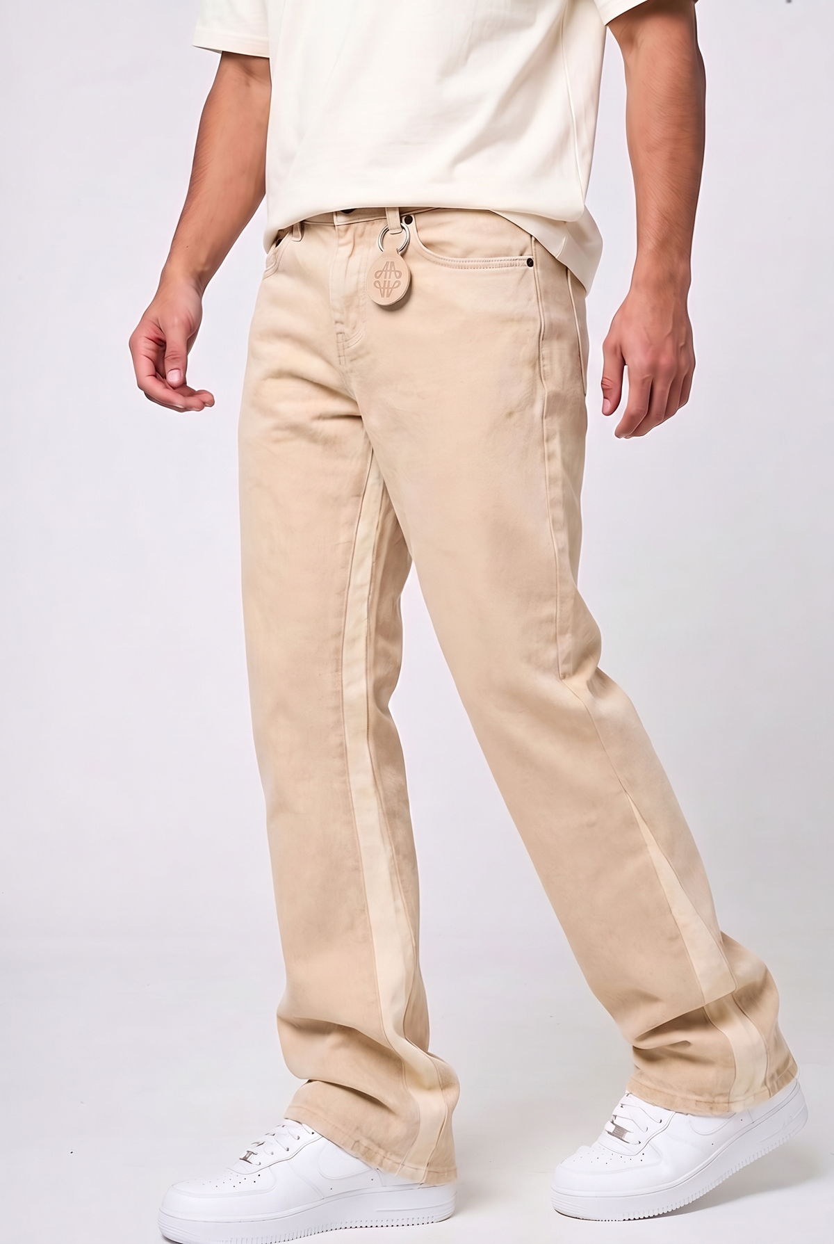 Gris Maranello Flare Denim