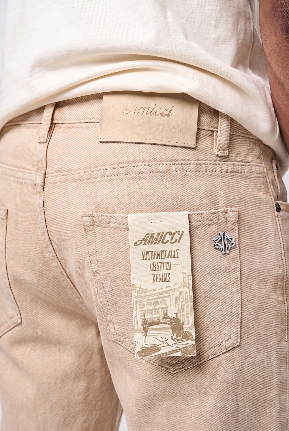 Gris Maranello Flare Denim