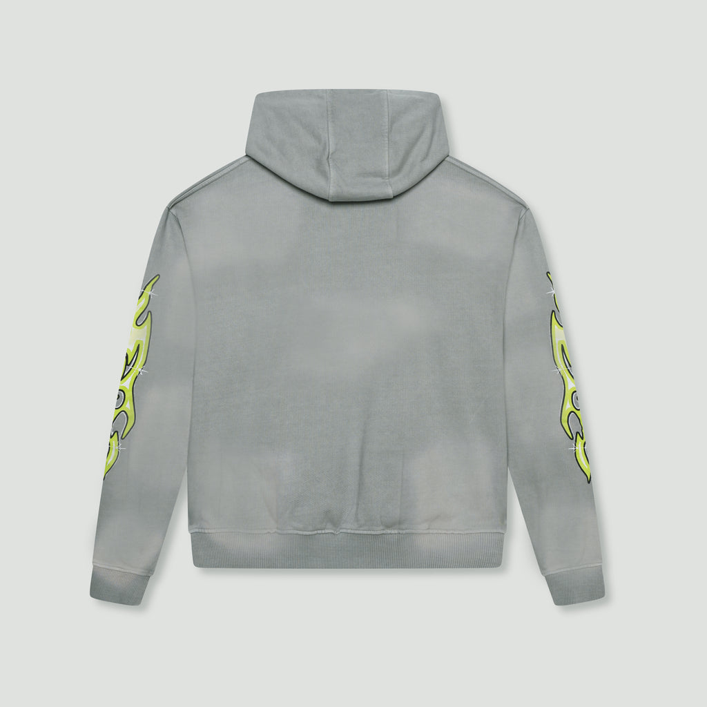 Paola Graphic Hoodie Grey