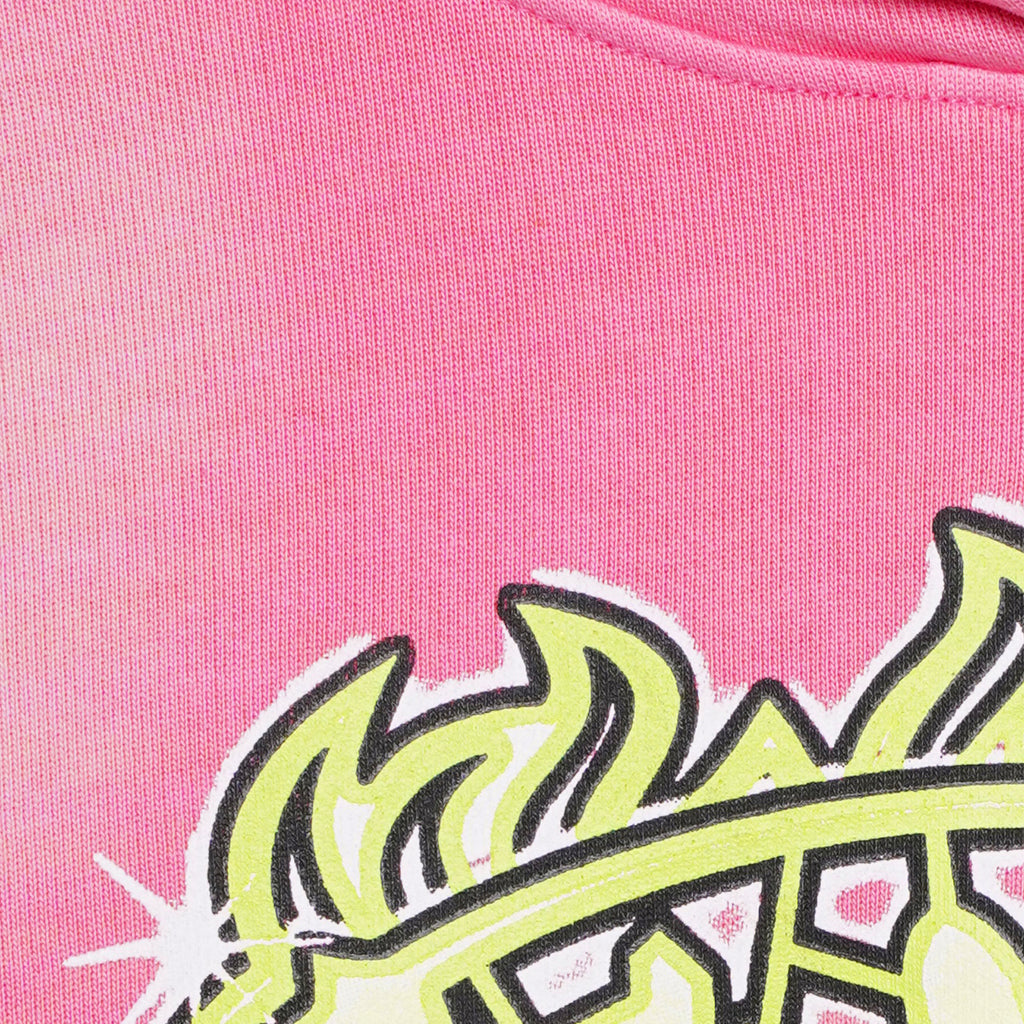 Paola Grafik Hoodie Pink