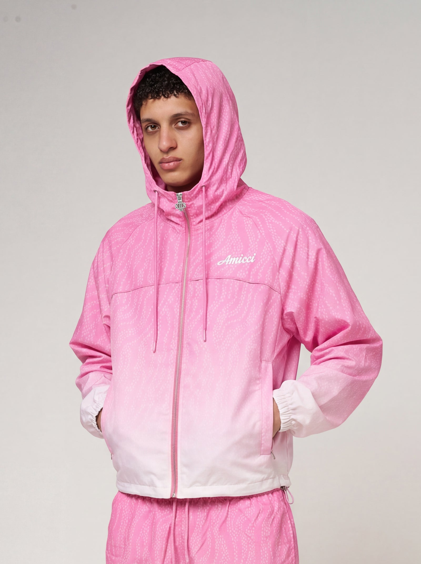 Luciano Windbreaker Pink