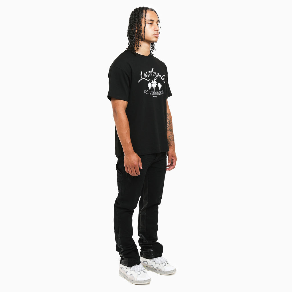 Marco Black Flare Jean