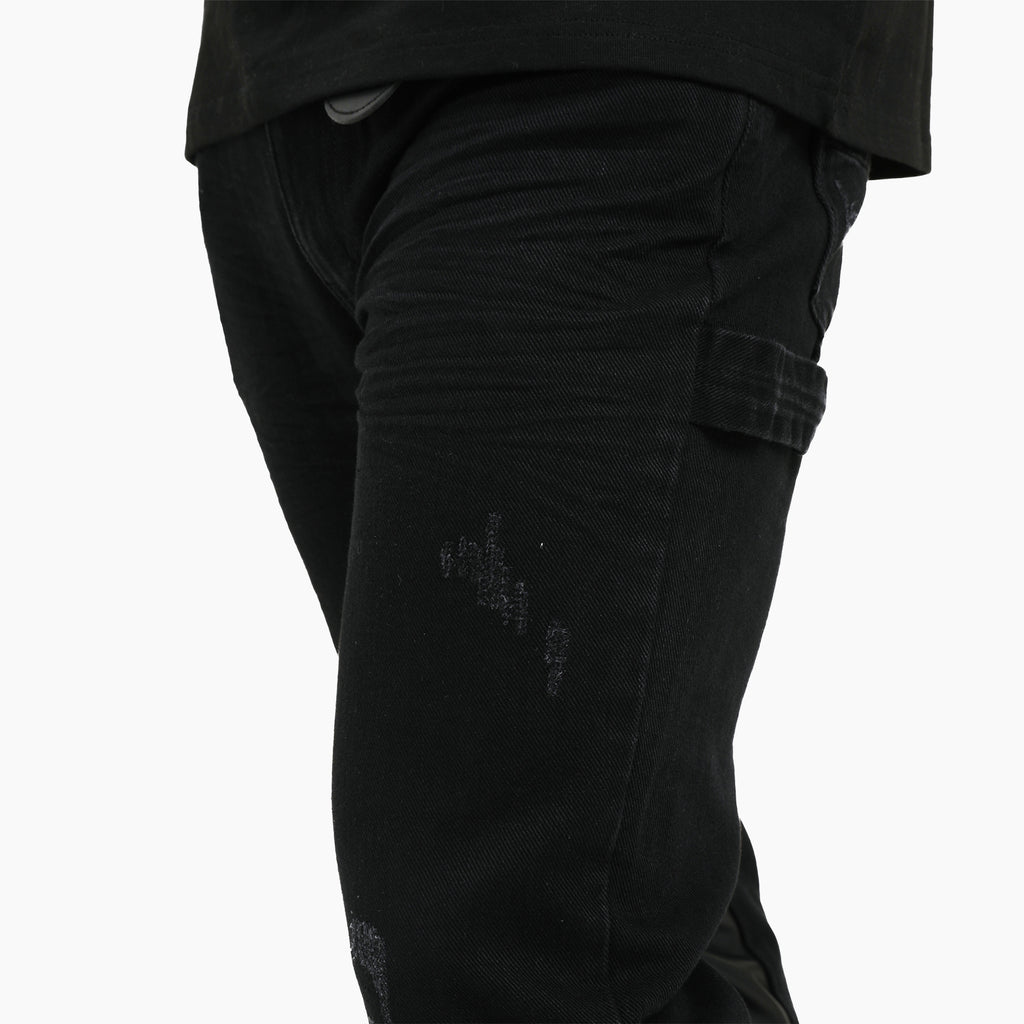 Marco Black Flare Jean