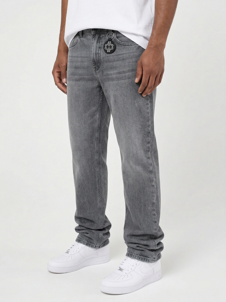Jeans en denim flare bleu clair Sienna