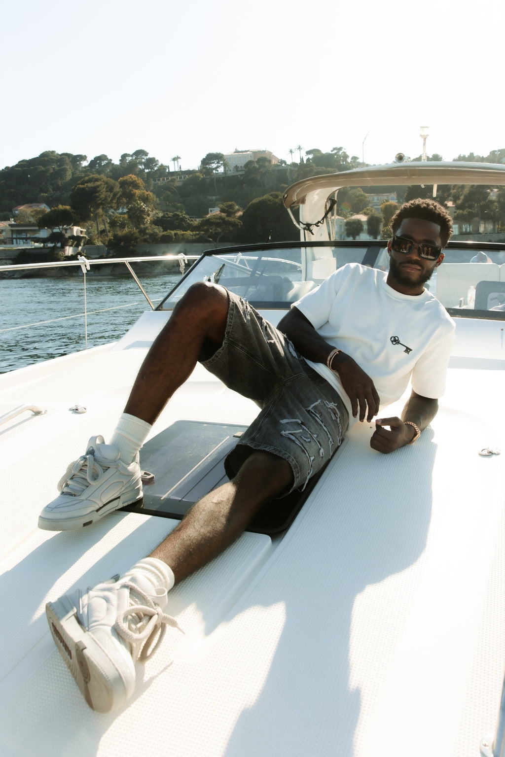 Imola Mittelgraue Shorts