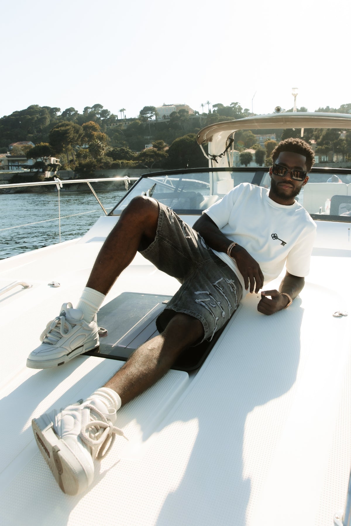 Imola Mittelgraue Shorts