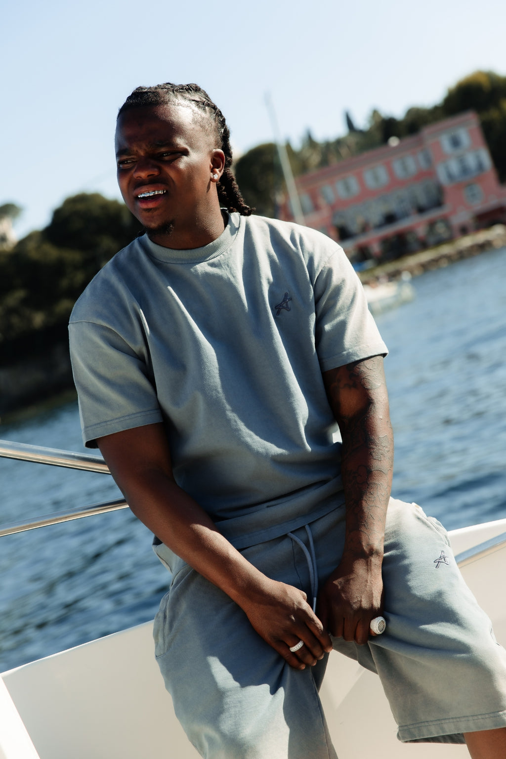 Conjunto Levanto Azul Lavado