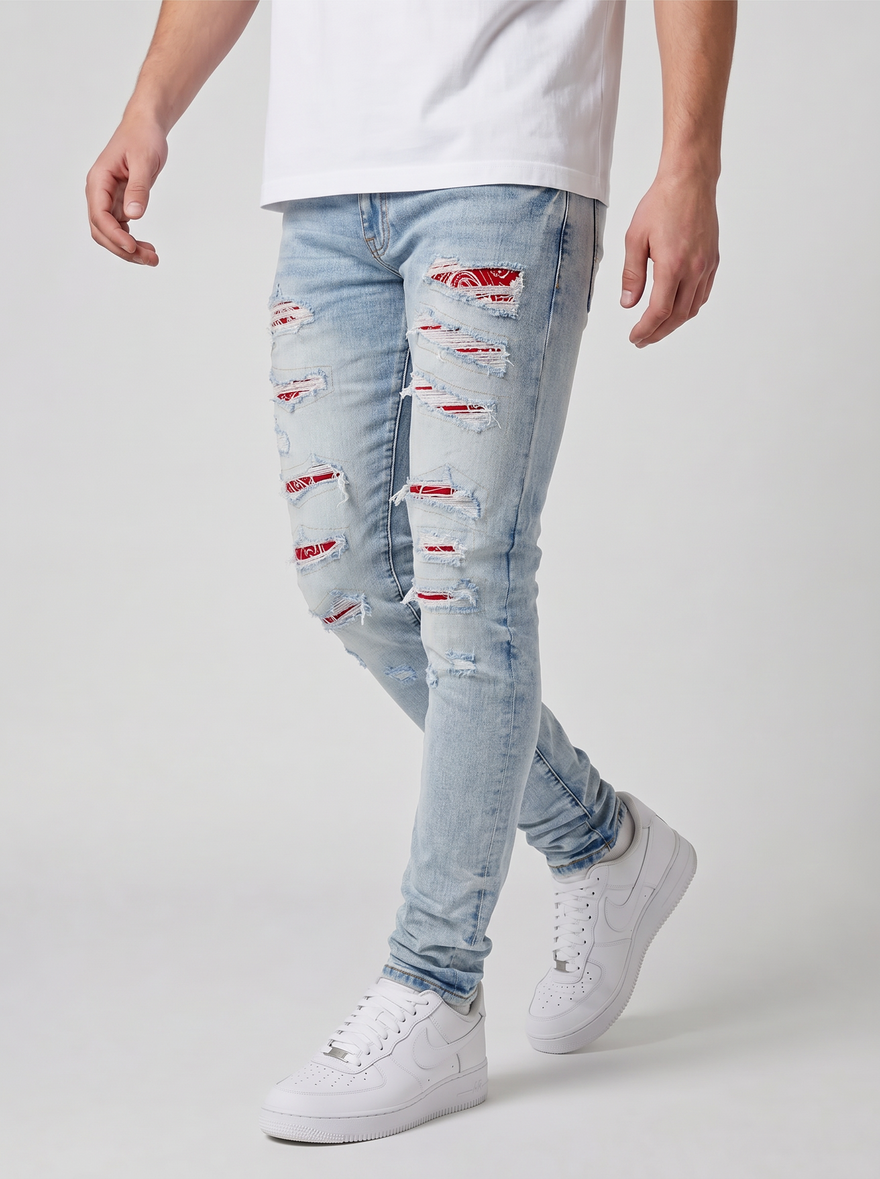 Sanko Bandana Skinny Jean