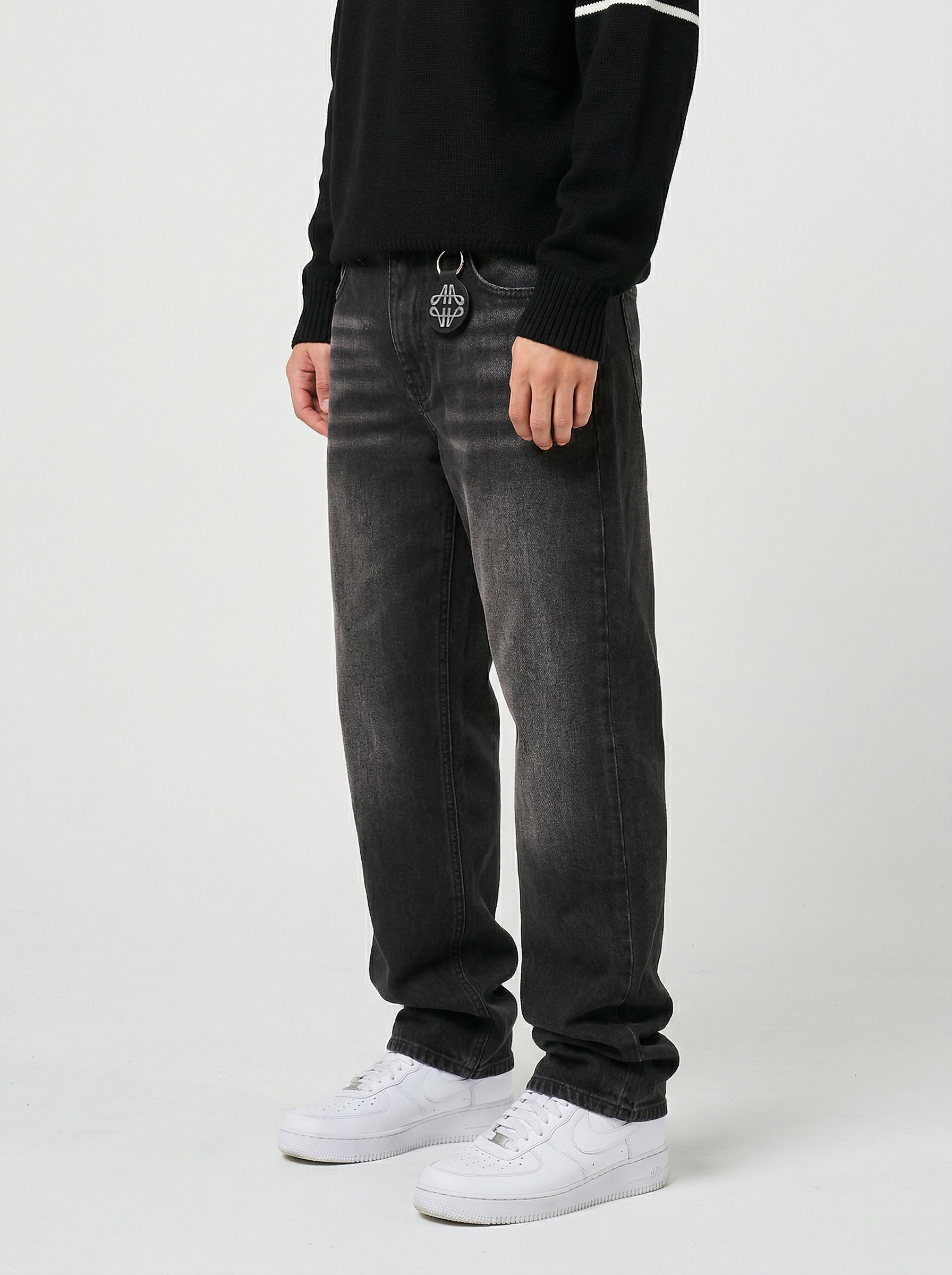 Sienna Black Flare Jean – Amicci
