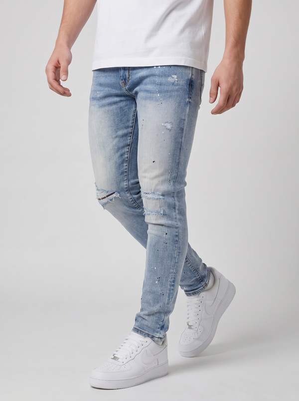 Zecca Blauwe Denim