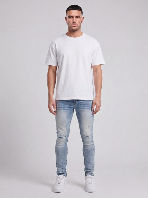 Zecca Blauwe Denim