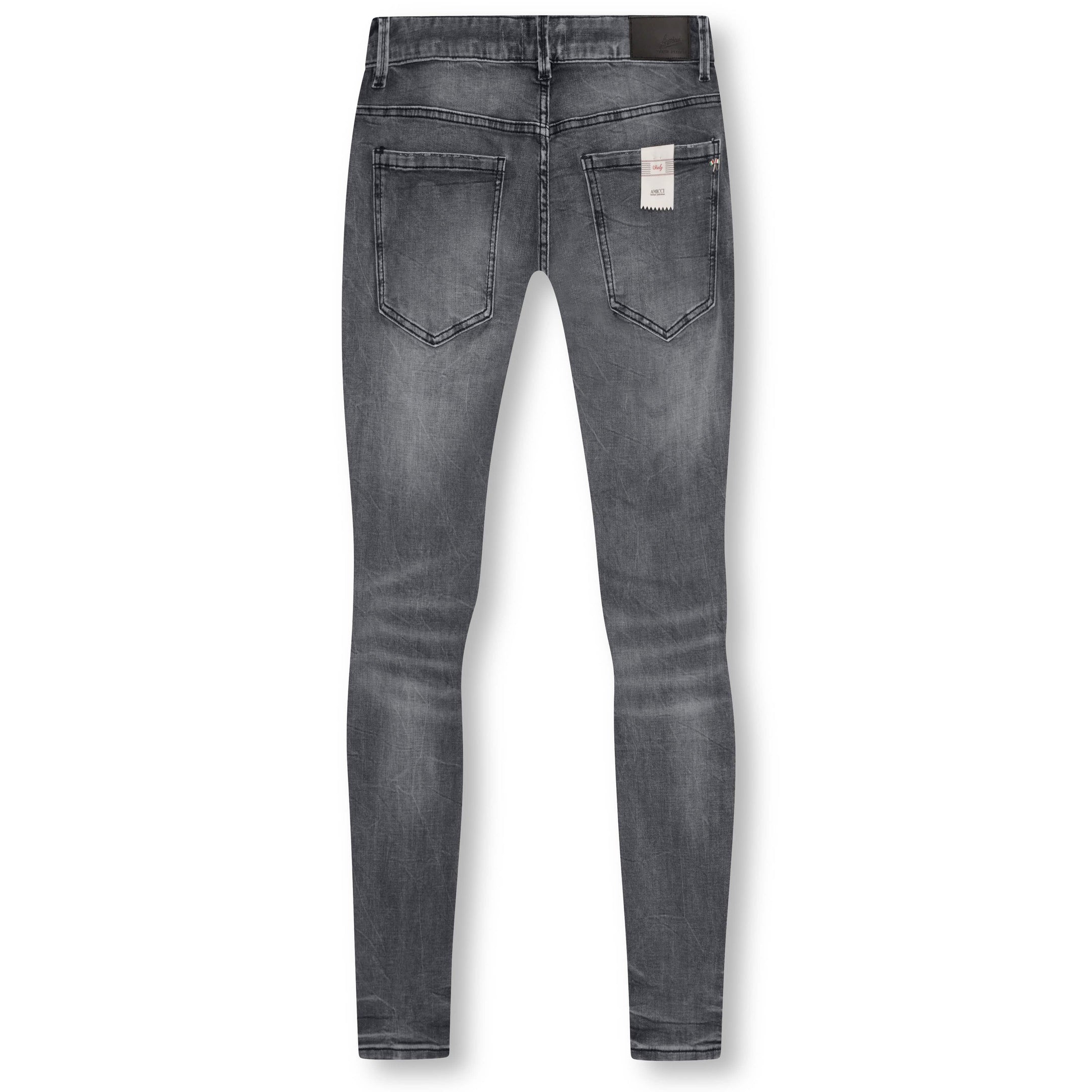 Amicci Roma Grey - Premium Slim Fit Denim Jeans