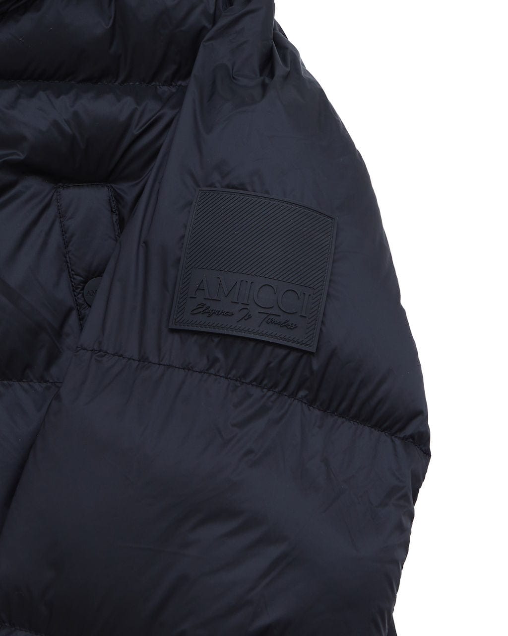 Amicci Jackets San Monte Puffer Jacket Black