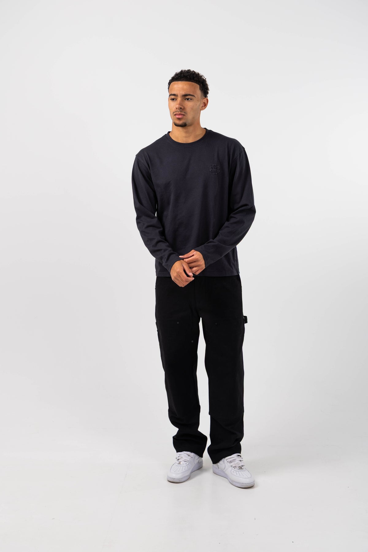 Doakes Longlseeve Black T Shirt