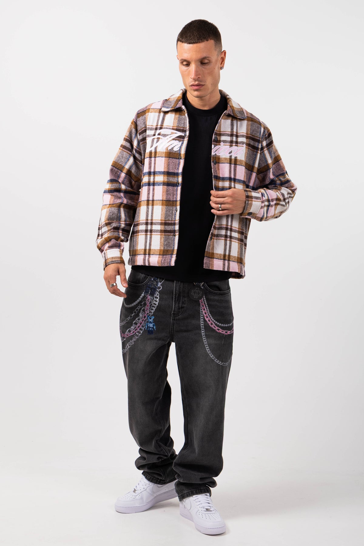 Nico Pink Flannel Shirt