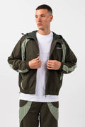 Placido Green Shell Windbreaker