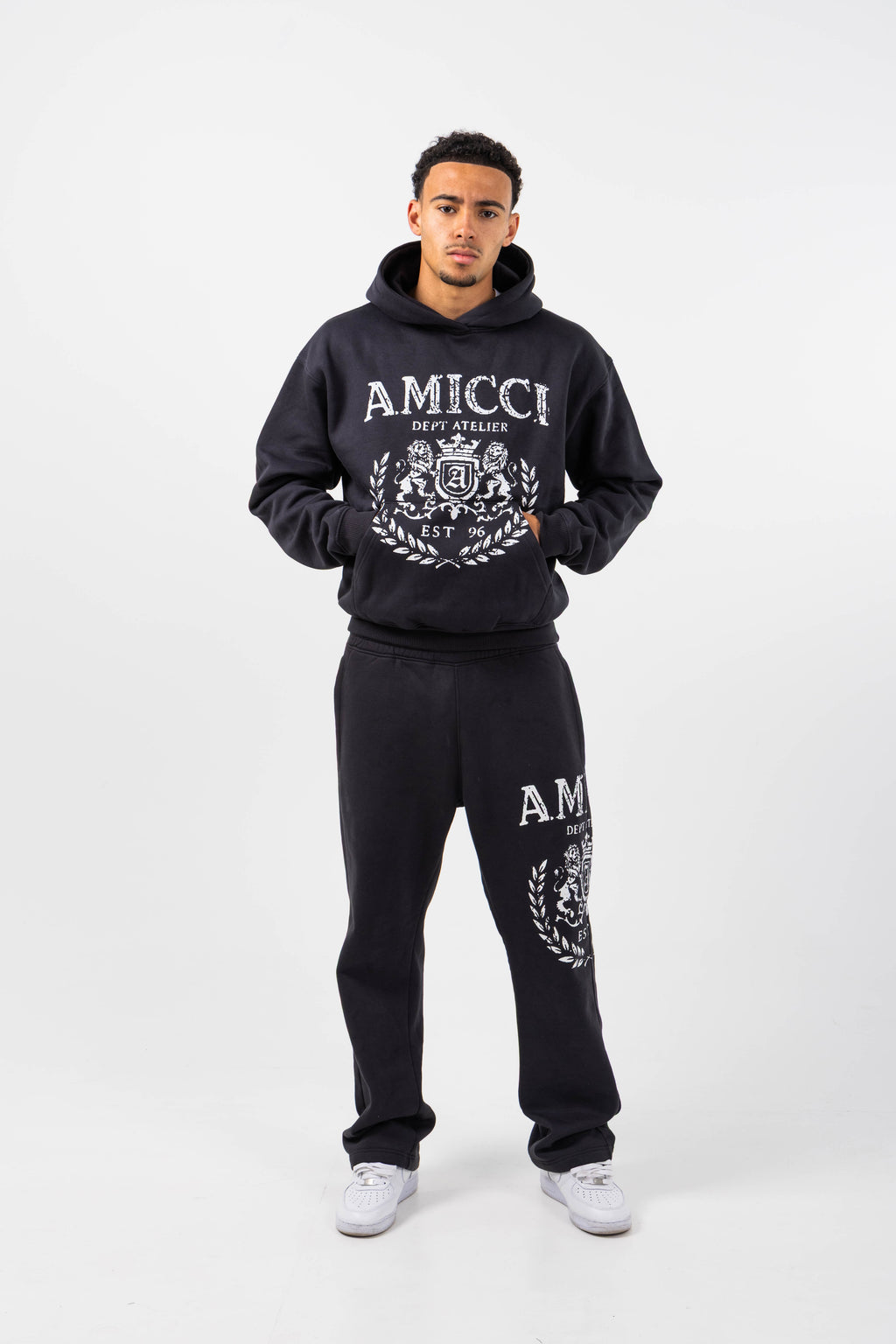 Napoli Black Emblem Jogger