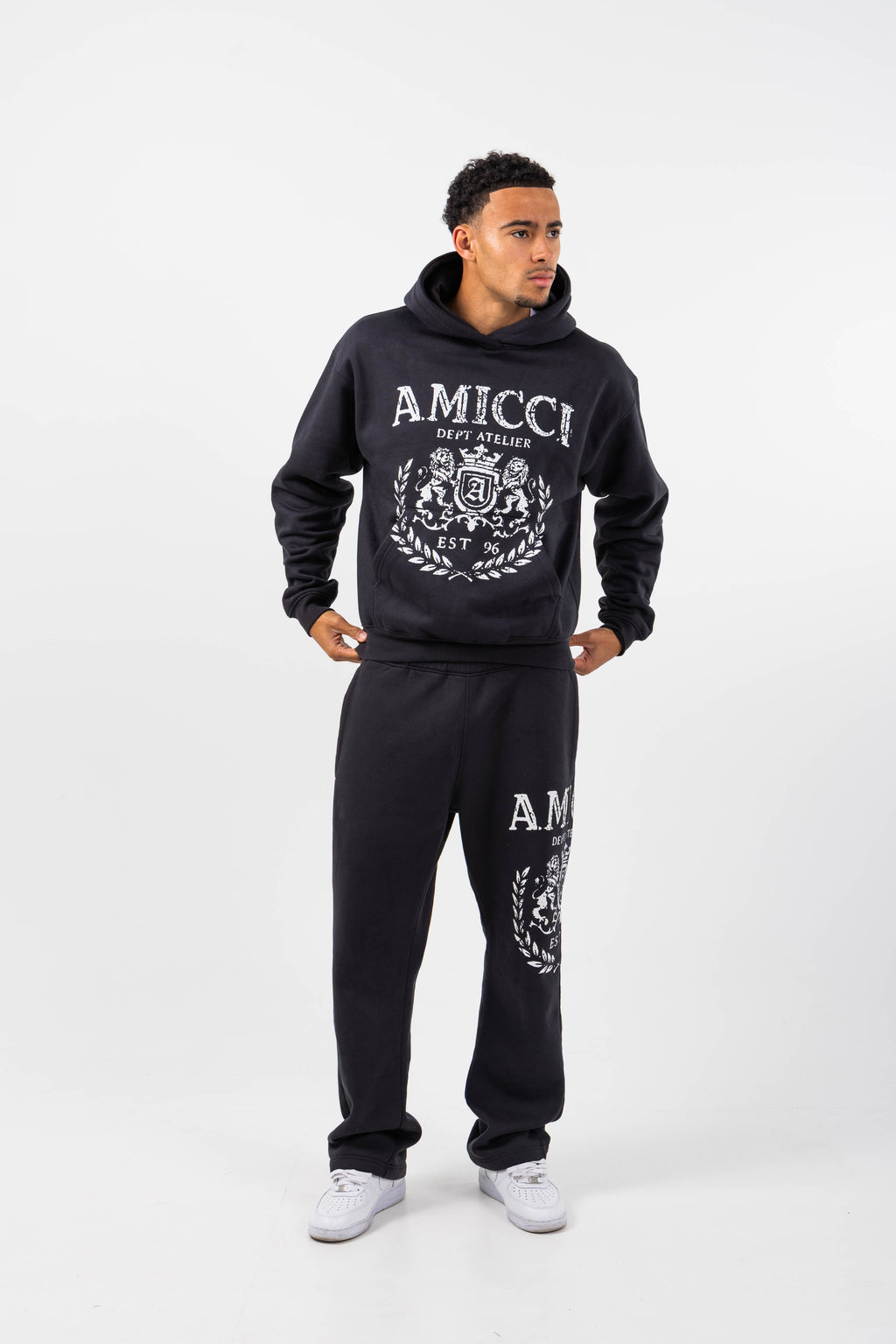 Napoli Black Emblem Hoodie